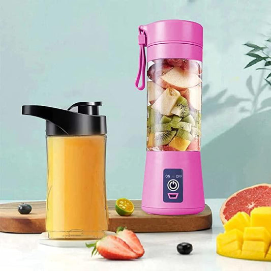 6-Blade USB Rechargeable Portable Blender for Milkshakes, Protein Shakes and Juice